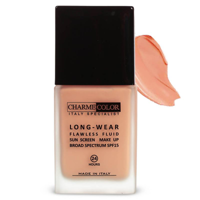 کرم پودر چارم کالر مدل Long Wear SPF15 حجم 50 میل-105